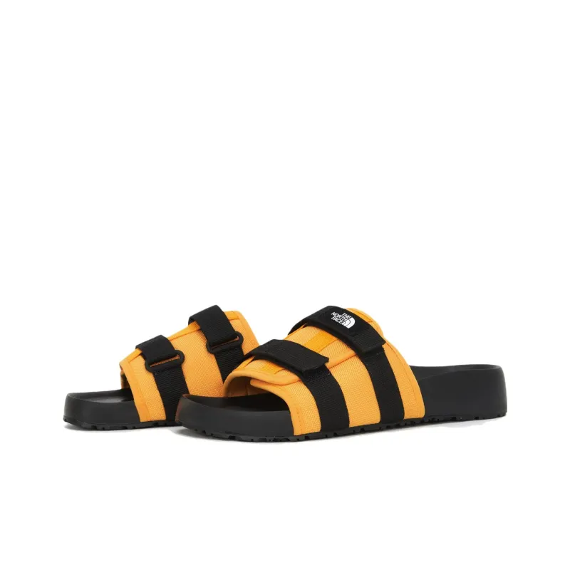THE NORTH FACE Slip Resistant Slide Slippers Unisex Yellow Korean Style-3