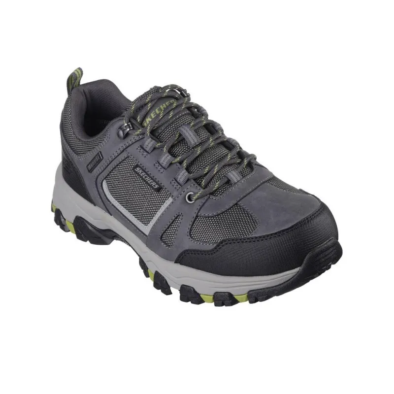 Skechers SKECHERS MENS USA Breathable Support Rebound Low Top Outdoor Shoes Men's Gray Black-2