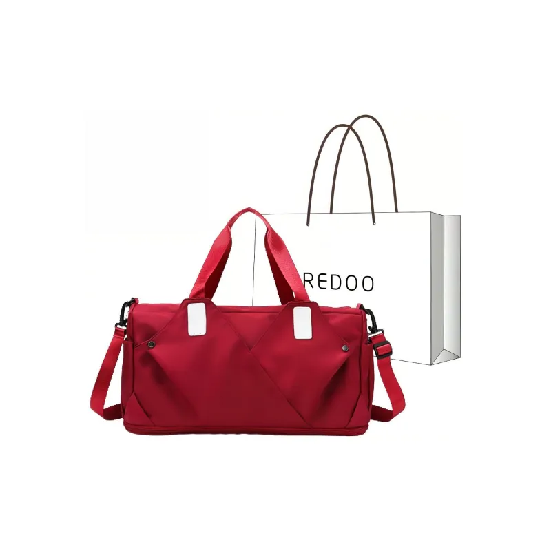 REDOO Oxford Travel Bag Regular Unisex Blue Green/Purple/Burgundy/Pink/Black-6