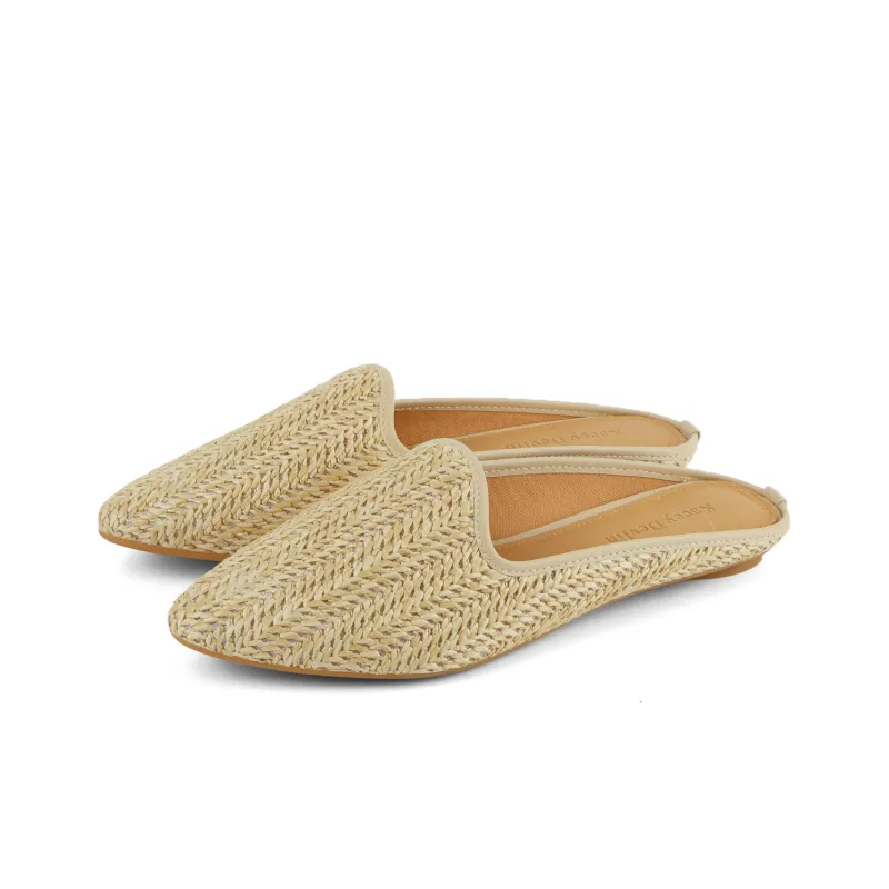 Kacey Devlin Rubber Sole Woven Slip Resistant Closed Toe Slippers Women's-13