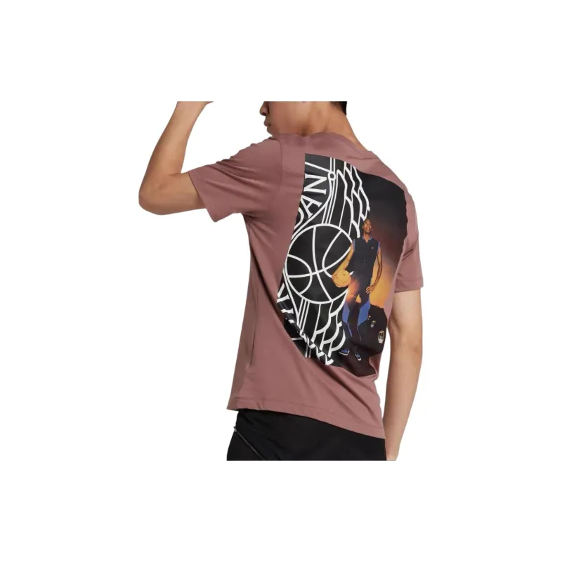 Jordan Air Jordan T Shirts Men Brown-1