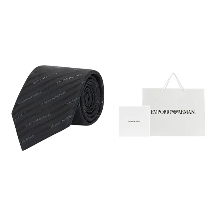 EMPORIO ARMANI Ties Men's Black-3