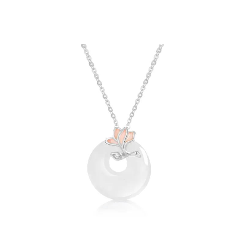 Kim Ka Fook Chalcedony Jade Necklaces Women's-4