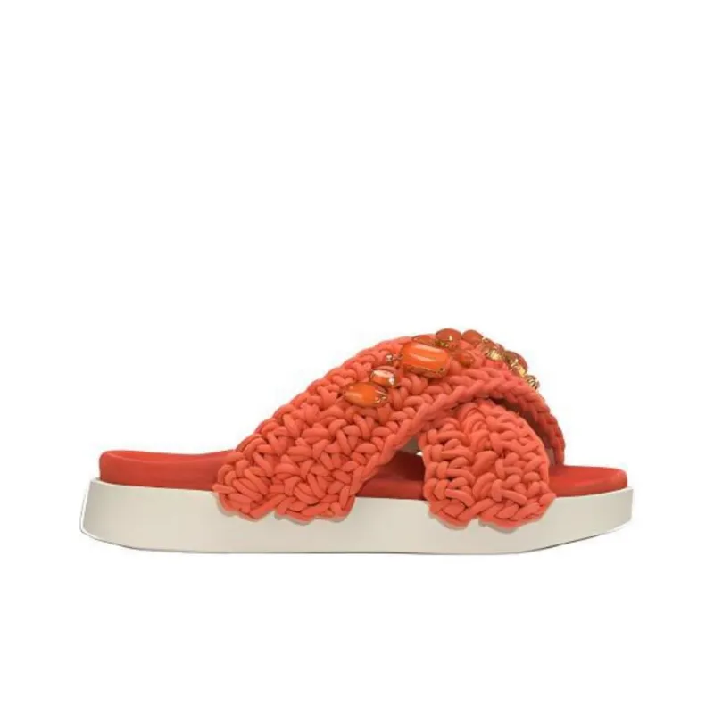 Inuikii Slide Slippers Women's Orange-1