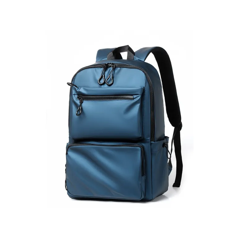 Venerable Brahma Water Repellent Fabric Backpack Regular Unisex Black/Gray/Blue-14