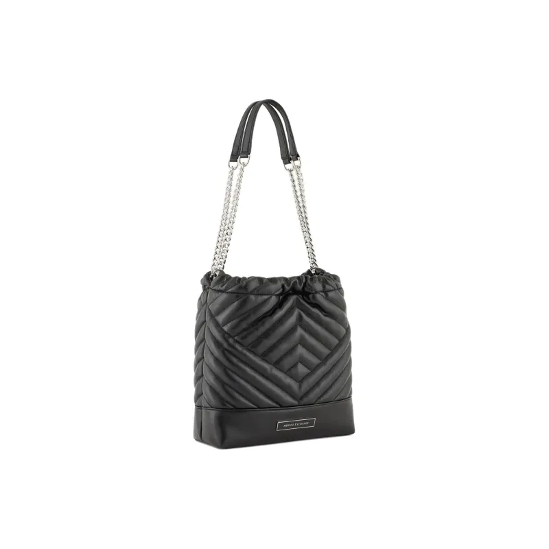 ARMANI EXCHANGEAE Polyester Handbag, Shoulder Bag Women's Black-1