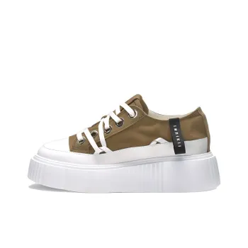 Inuikii Matilda Low-Top Canvas Shoes Women's Army Green