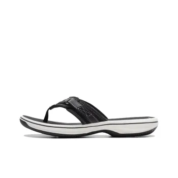 Clarks Flip Flops Women's Black