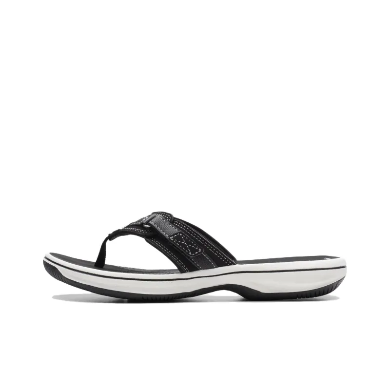 Clarks Flip Flops Women's Black-0