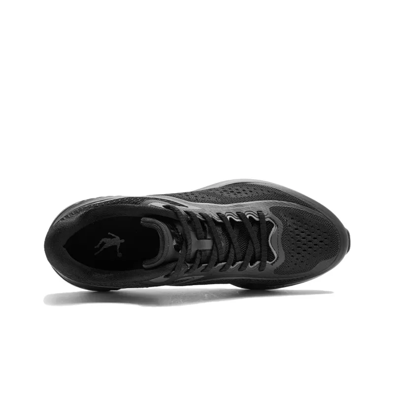 QIAODAN Shadow 1.0 Anti Slip Wear Resistant Low Top CHIO PRO HP Midsole Technology Training Running Shoes Men's Black-3
