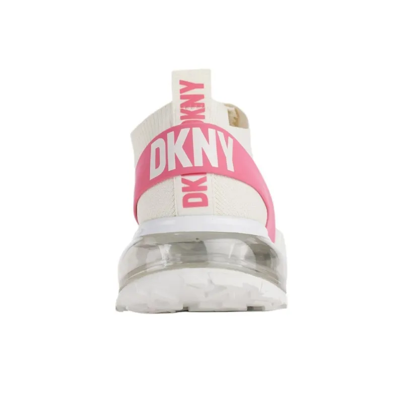 DKNY Low-Top Casual Shoes Women's White-3