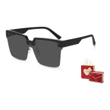 Black Frame Black Gray Polarized Model+Gift Box (TY0087-2LW)