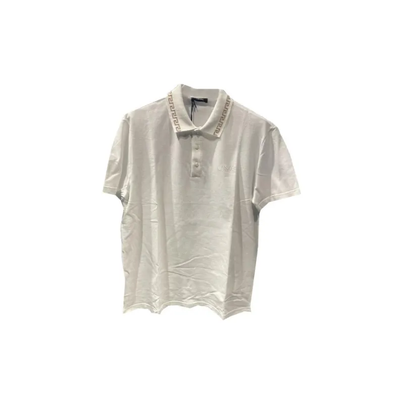 VERSACE Cotton Polo Shirt-1