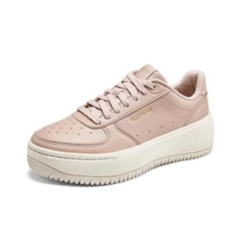 Skechers Court Classics Breathable Support Low Top Skateboard Shoes Women's Umber-2