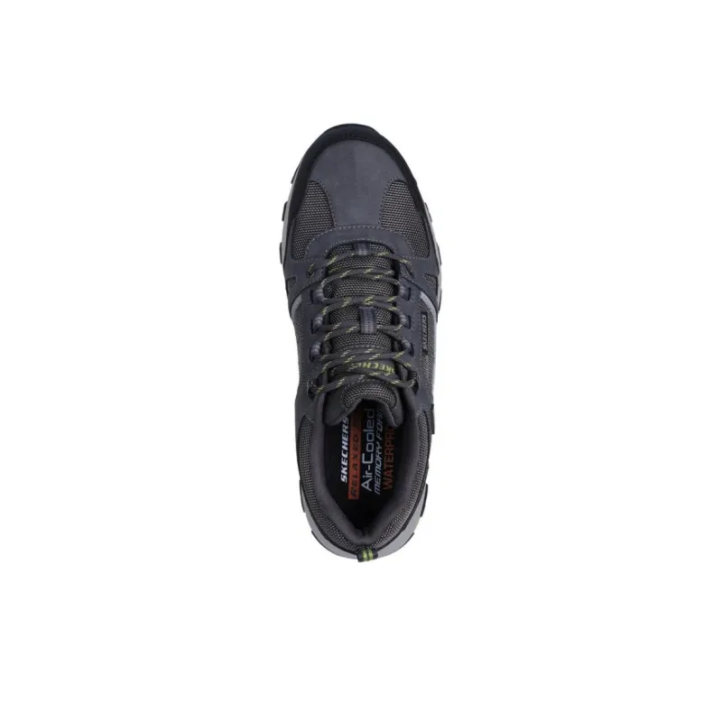 Skechers SKECHERS MENS USA Breathable Support Rebound Low Top Outdoor Shoes Men's Gray Black-3