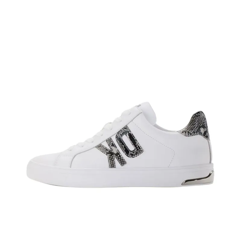 DKNY Low-Top Skateboard Shoes Women's White-0