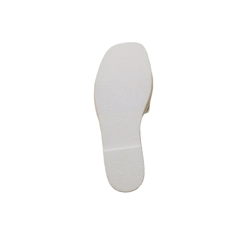 DKNY Slide Slippers Women's White-5