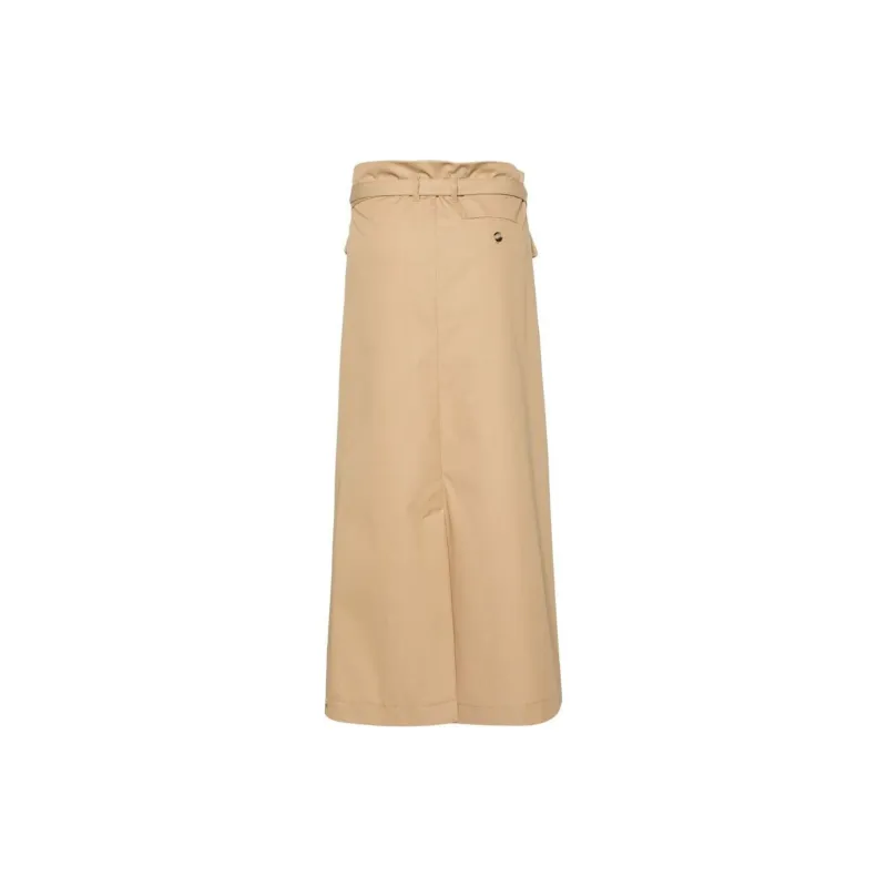 SportMa Casual Long Skirts Women's Beige-1