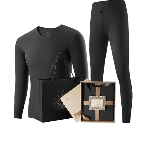 SEPTWOLVES Thermal Set Men's Gift Box Set+Shopping Bag