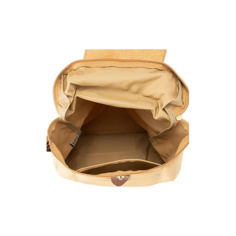 LONGCHAMP Le Pliage Recycled Polyamide Canvas Backpack Women's Yellow-3