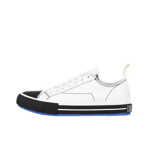 Marcelo Burlon Skateboard Shoes Men Low-Top White/Black