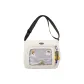 White with Charm with Badge