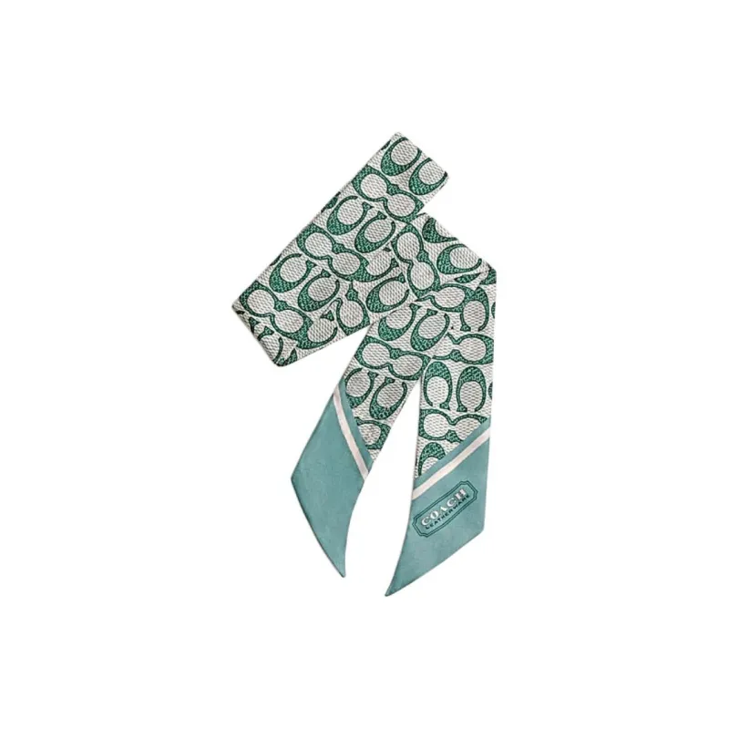 COACH Silk Scarves Unisex-0