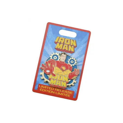 Disney Marvel Iron Man, Mark 13 Tony Stark 1990s Badges