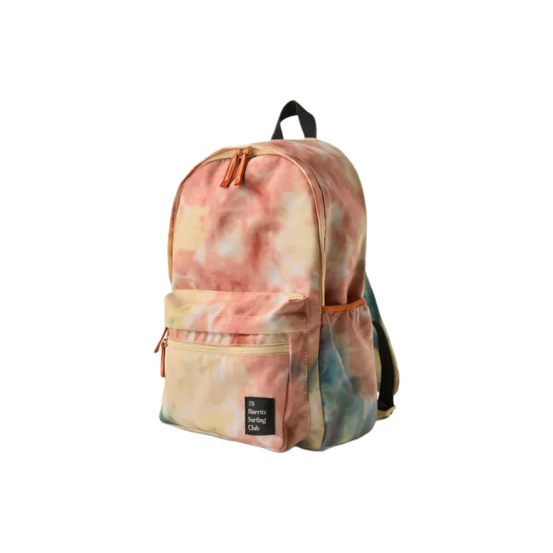 ZARA Polyester Backpack Men's Orange-2