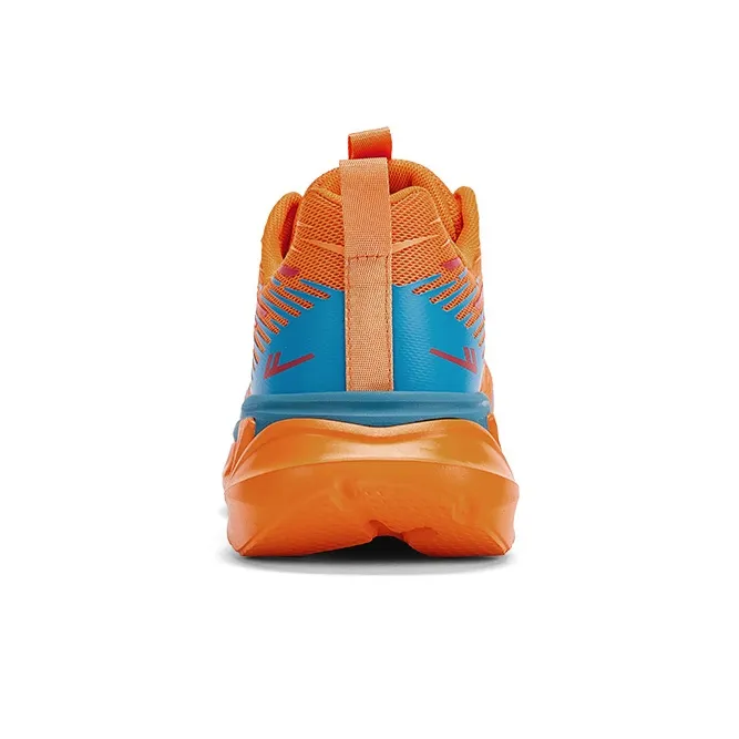 Warrior Rebound Wear Resistant Slip Resistant Low Top Casual Shoes Men's Orange Yellow-3