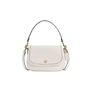 COACH Legacy Cow Leather Portable Crossbody Bag, Shoulder Bag Women's B4 & Chalk White