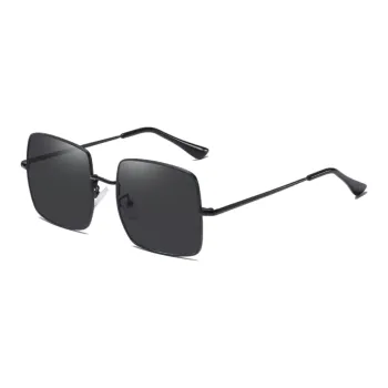 PRETTYALLUSION Square Sunglasses Unisex