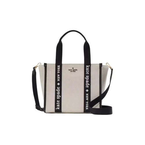 Kate Spade Canvas Bag Shoulder Bag Crossbody Bag Handbag Small Size Women's Black