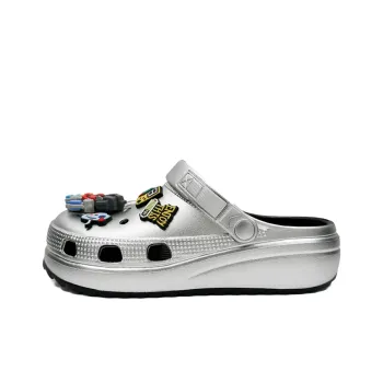 OUBT Children's King Robot Theme Platform Clogs Unisex Silver