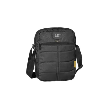 CAT Polyester Crossbody Bag Shoulder Bag Men's Black