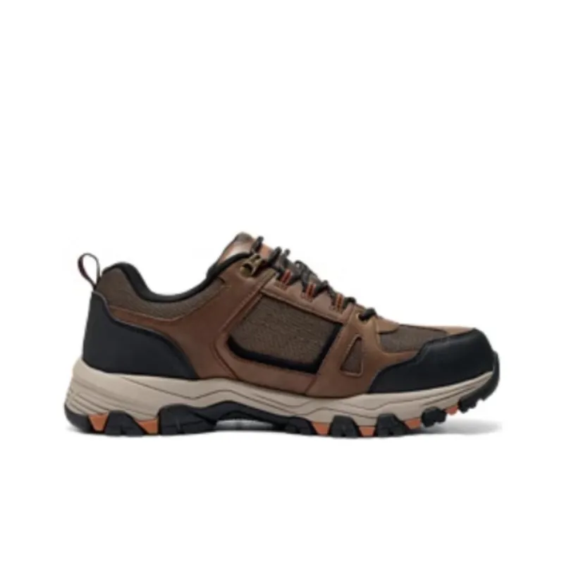 Skechers SKECHERS MENS USA Breathable Support Rebound Low Top Outdoor Shoes Men's Brown Black-1