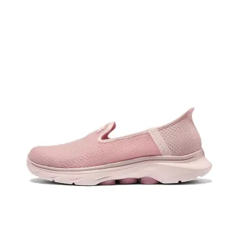 Skechers WOMEN'S GO WALK Cushioning Breathable Coverage Low Top Casual Shoes Women's Light Pink