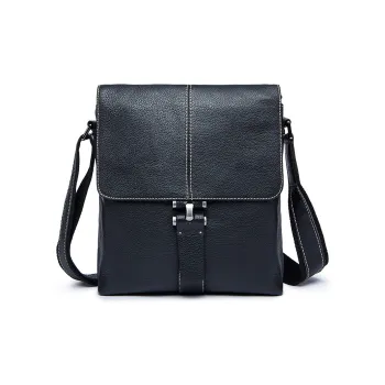 DOSRFINI Genuine Leather Crossbody Bag, Shoulder Bag Men's