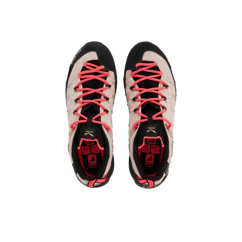 SALEWA WILDFIRE 2 GORE-TEX Anti-Slip And Wear-Resistant Water-Resistant Low-Top Trekking Shoes Women's White-2