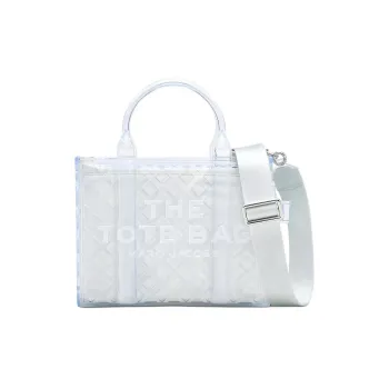 MARC JACOBS PVC Shoulder Bag Crossbody Bag Handbag Small Size Unisex White