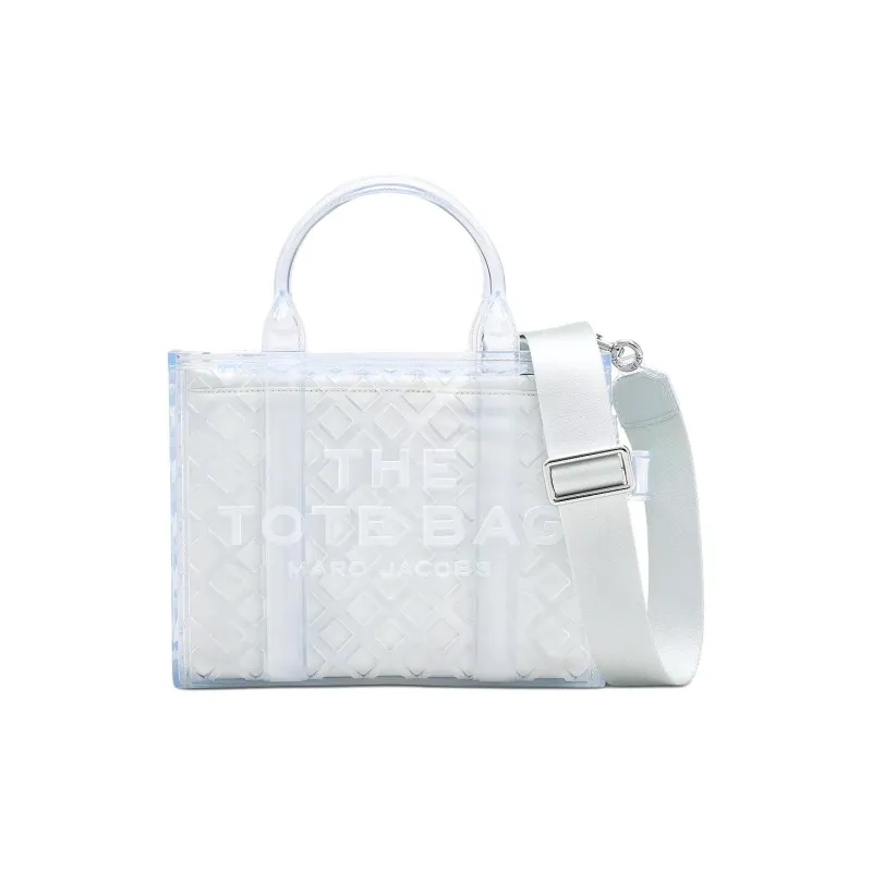 MARC JACOBS PVC Shoulder Bag Crossbody Bag Handbag Small Size Unisex White-0