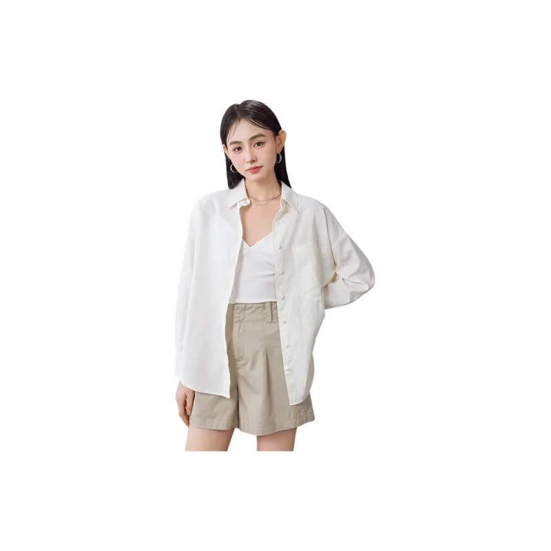 A21 Shirts Women's Ecru-1