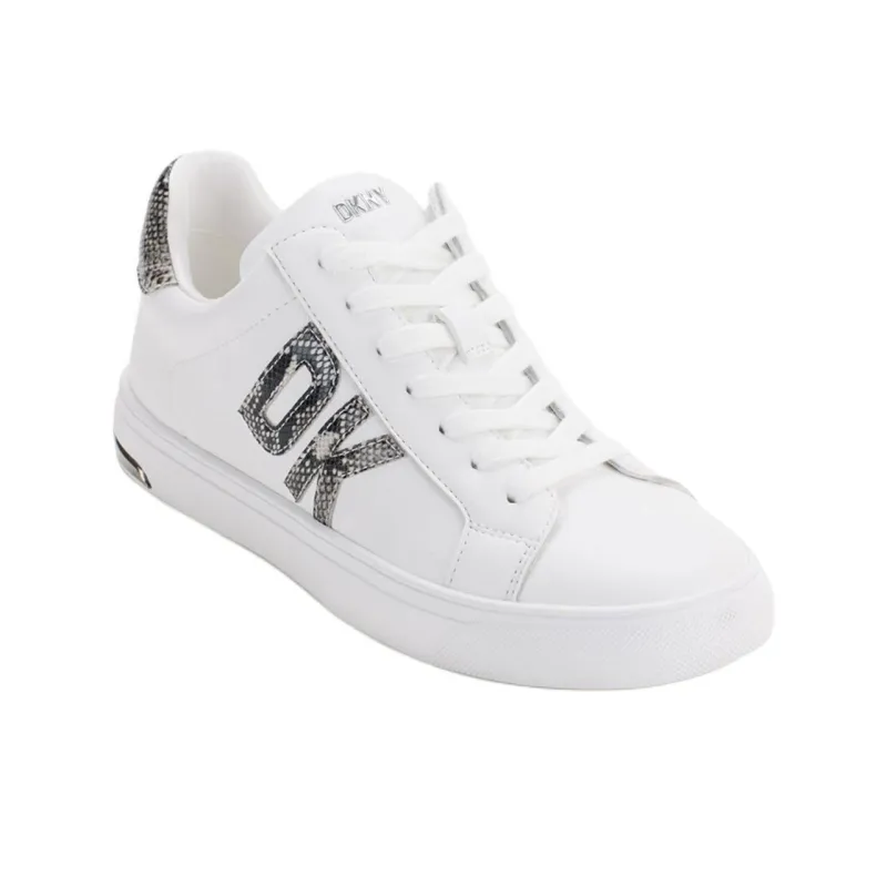 DKNY Low-Top Skateboard Shoes Women's White-2