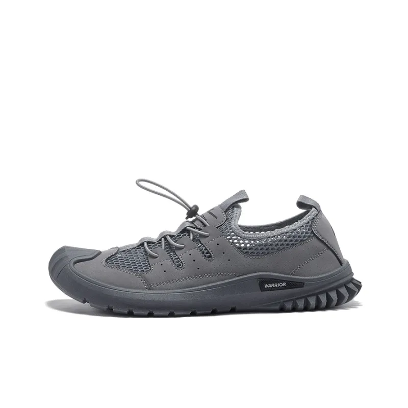 WARRIOR Outdoor Shoes Men Low Top Gray-0