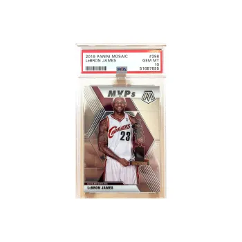 PANINI LeBron James 19 20 Knight Mosaic Regular Season MVP Trophy, Rare Card PSA Grading 10 Sports Cards 1 Pc
