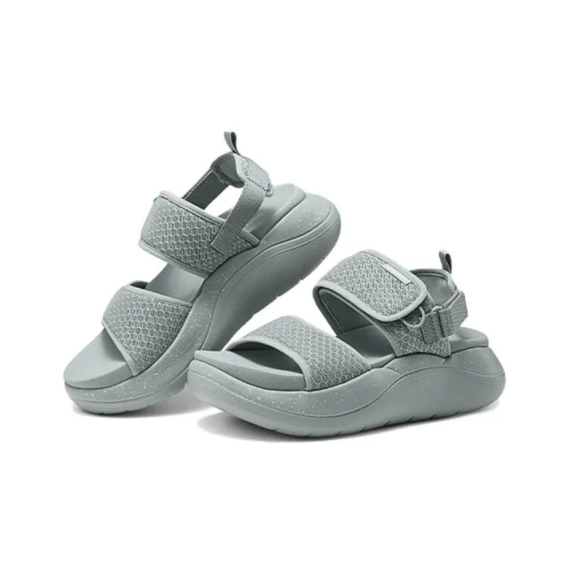 Skechers D'lux Walker Strap Sandals Women's Gray-2