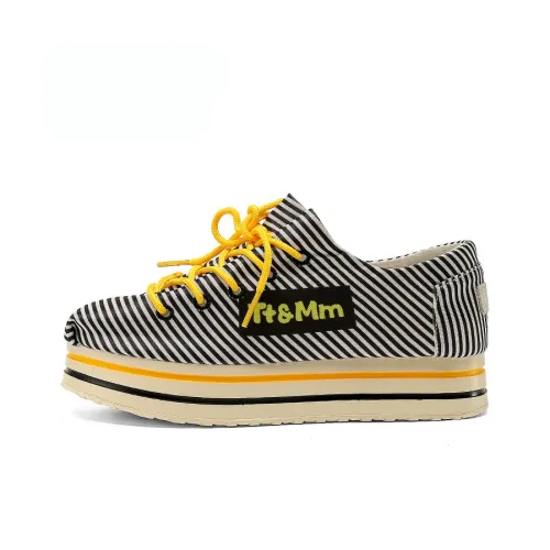TT&MM Abrasion Resistant Lightweight Breathable Quick Dry Waterproof Slip Resistant Low Top Canvas Shoes Women's Black