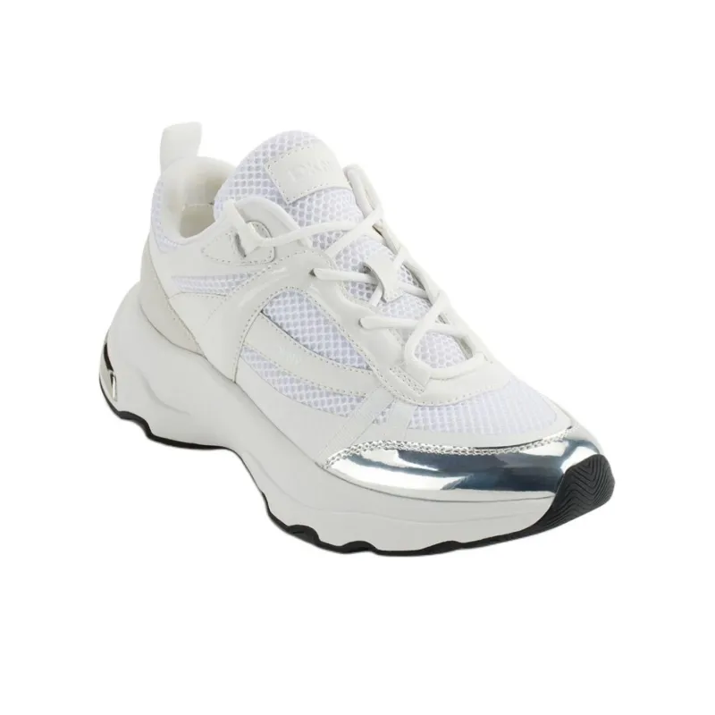 DKNY JUNA Low-Top Casual Shoes Women's White-2