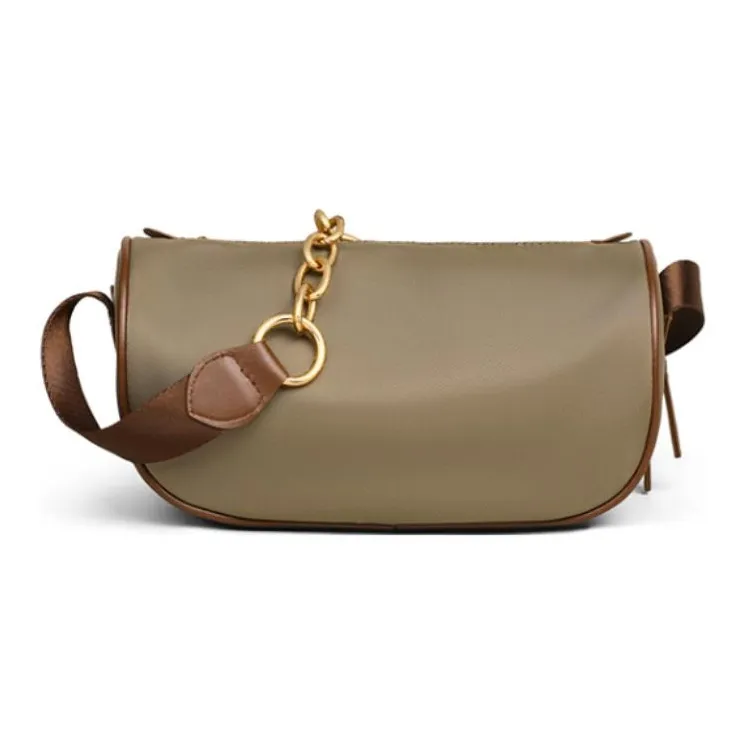 C°BANNER Fabric Pillow Bag Shoulder Bag Regular Women's Khaki-4