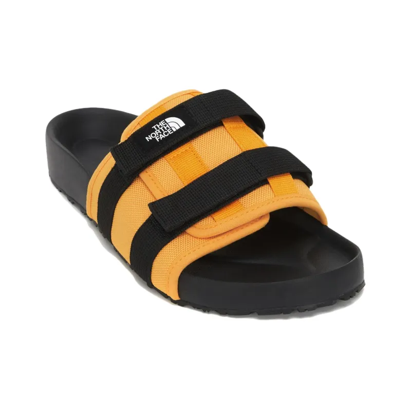 THE NORTH FACE Slip Resistant Slide Slippers Unisex Yellow Korean Style-2
